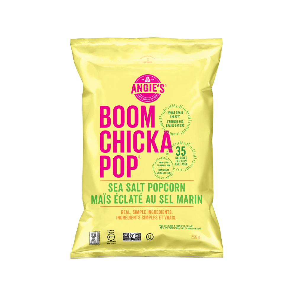 Angie's Artisan Sea Salt Popcorn 255G