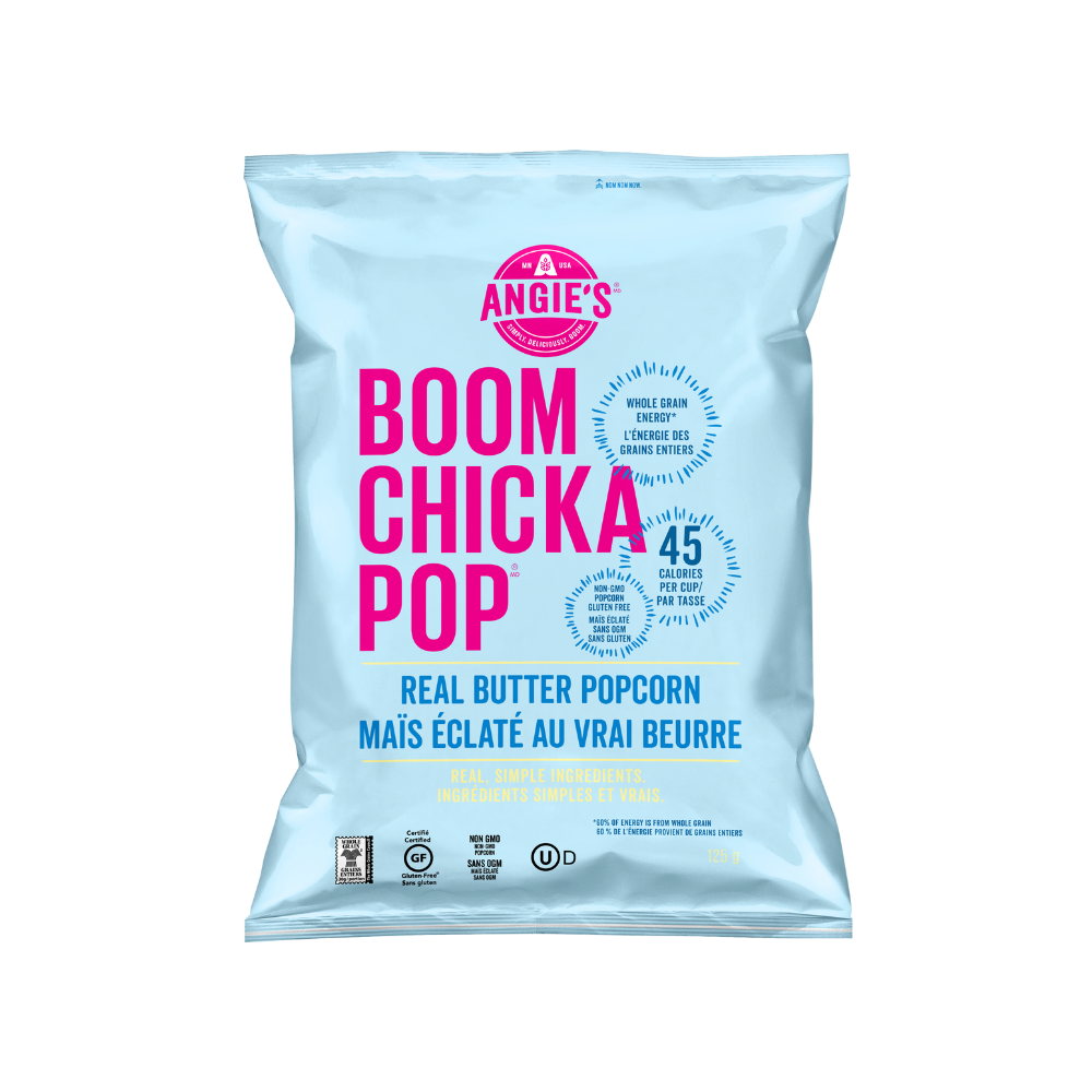 Angie's Artisan Boomchickapop Real Butter Popcorn 125G