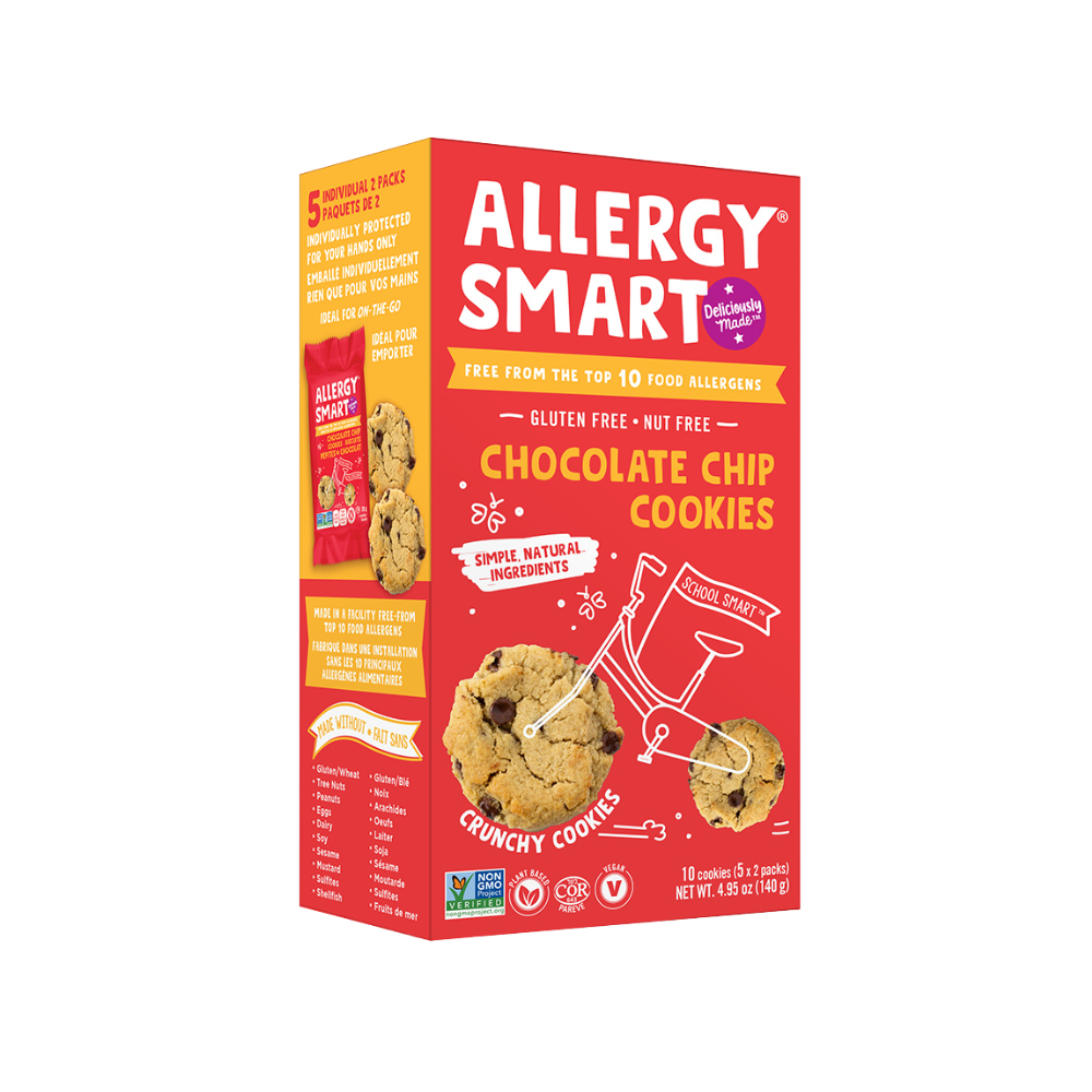 Allergy Smart Chocolate Chip Cookies 140G