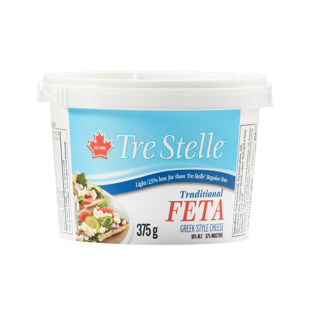 Tre Stelle Light Feta 375g