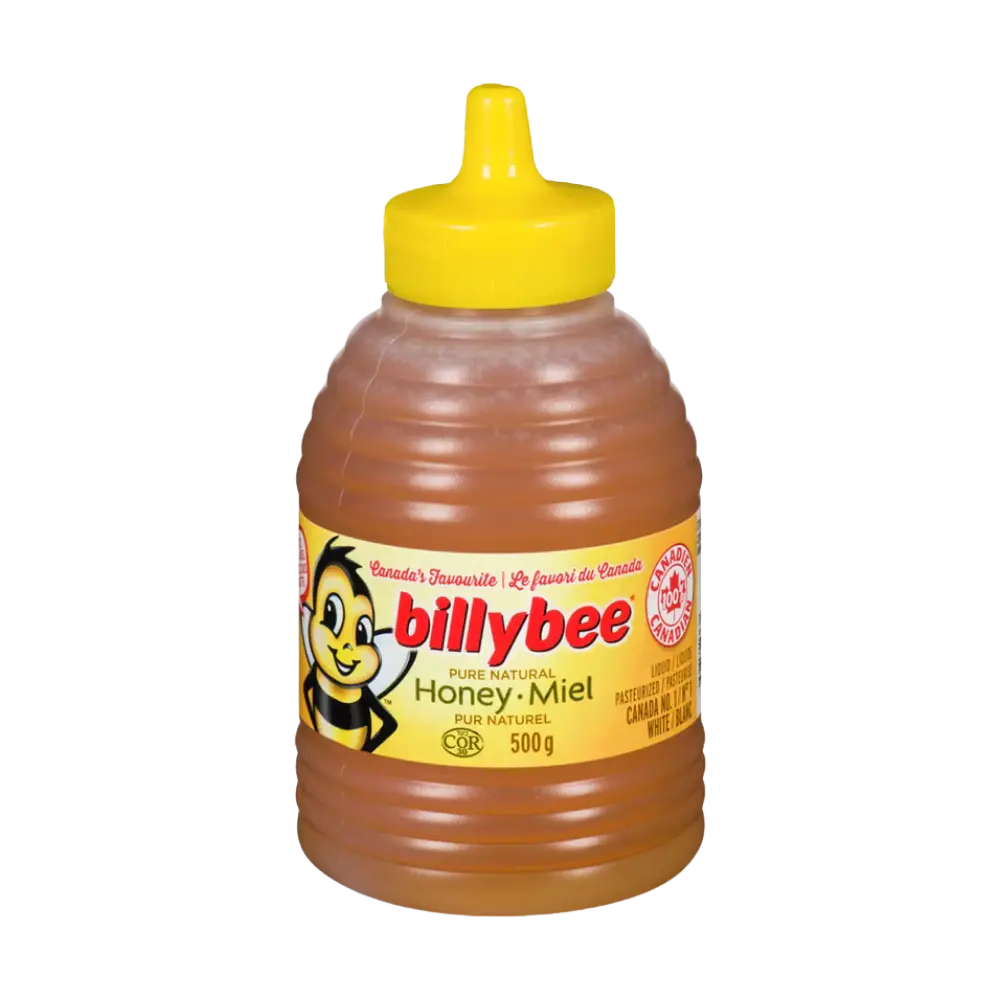 Billy Bee Liquid Honey Squeeze Beehive 500G