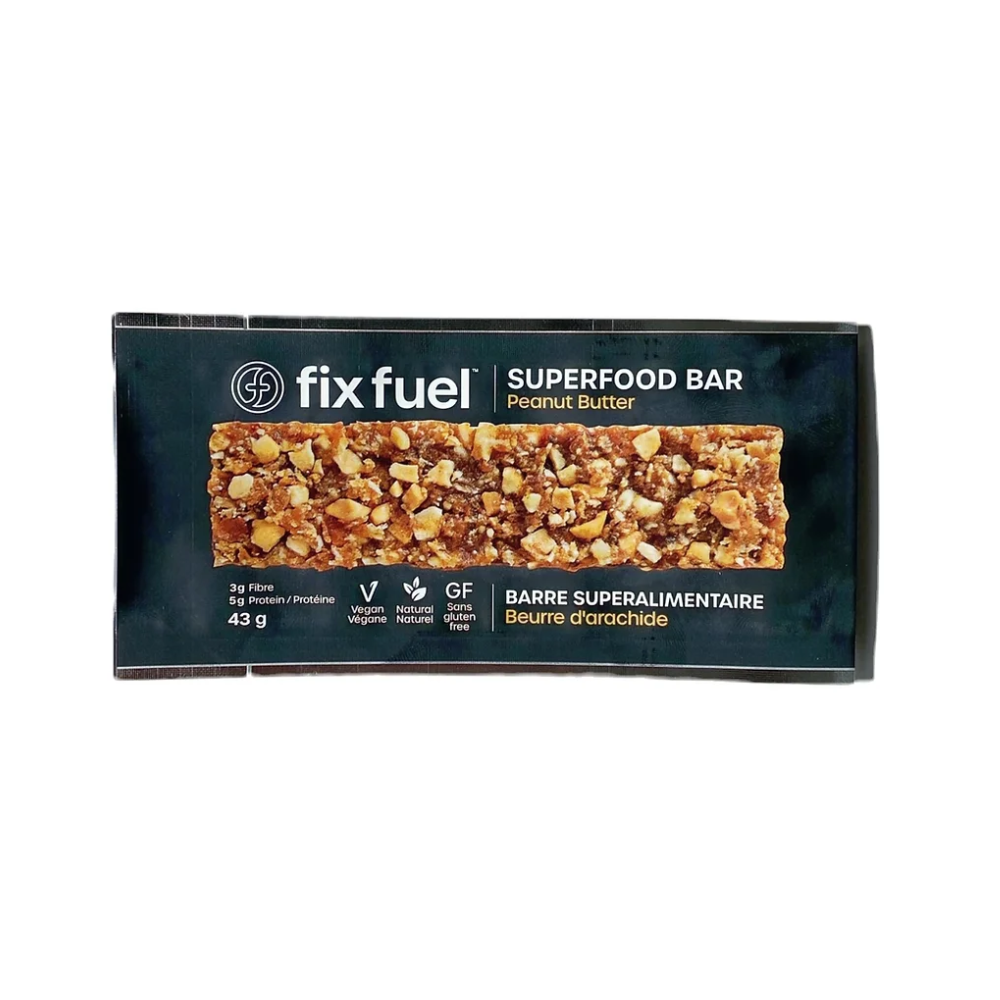 FIX FUEL SUPERFOOD BAR PEANUT BUTTER 516g