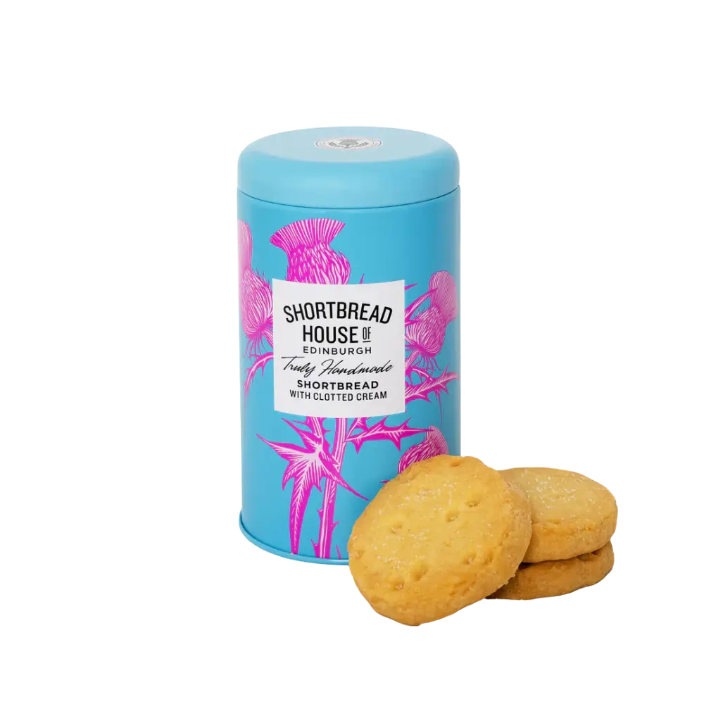 Shortbread House Shortbread With Clotted Cream Tin 140g