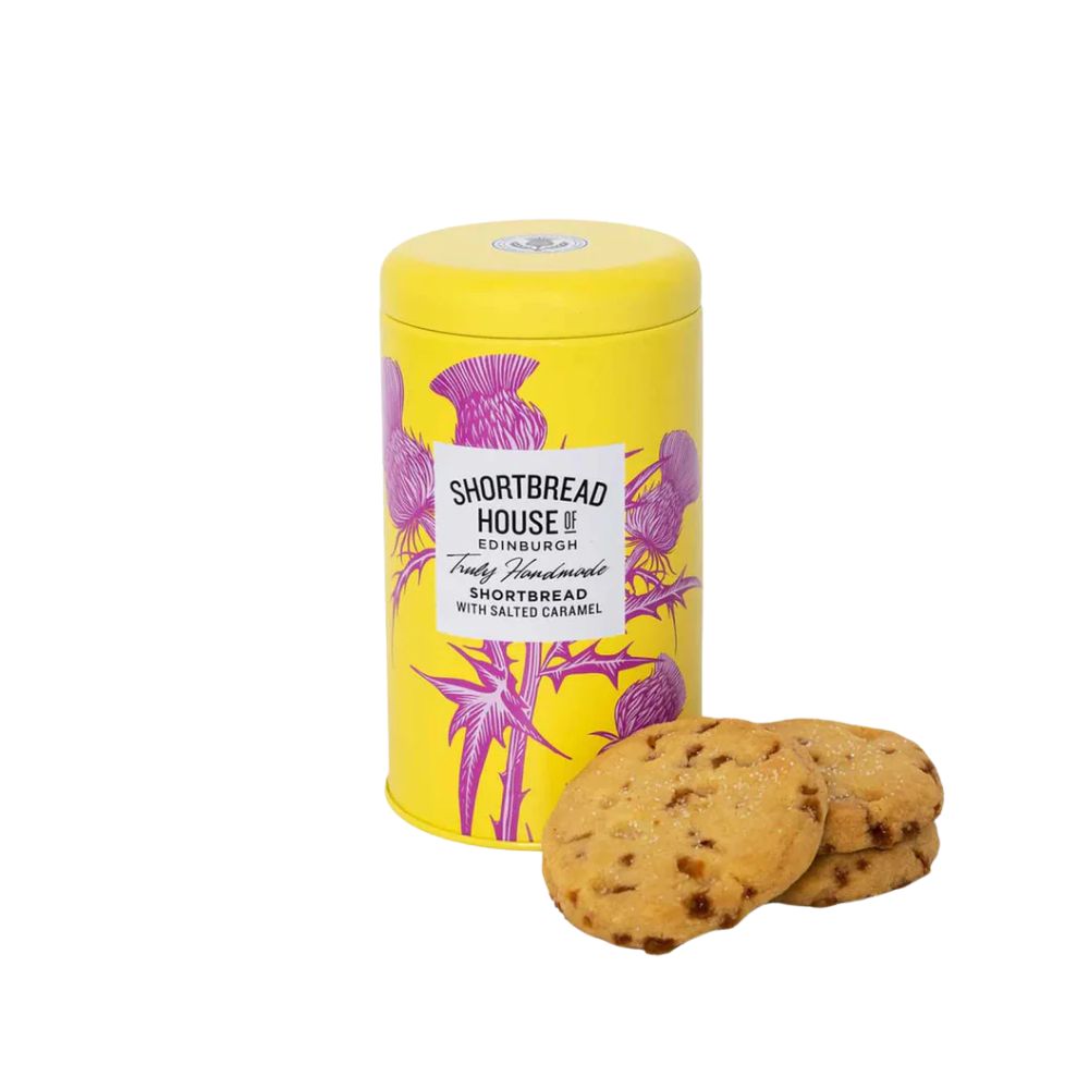 Shortbread House Shortbread With Salted Caramel Tin 140g