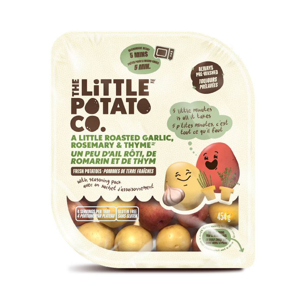 Little Potato Company Roasted Garlic, Rosemary & Thyme 454g