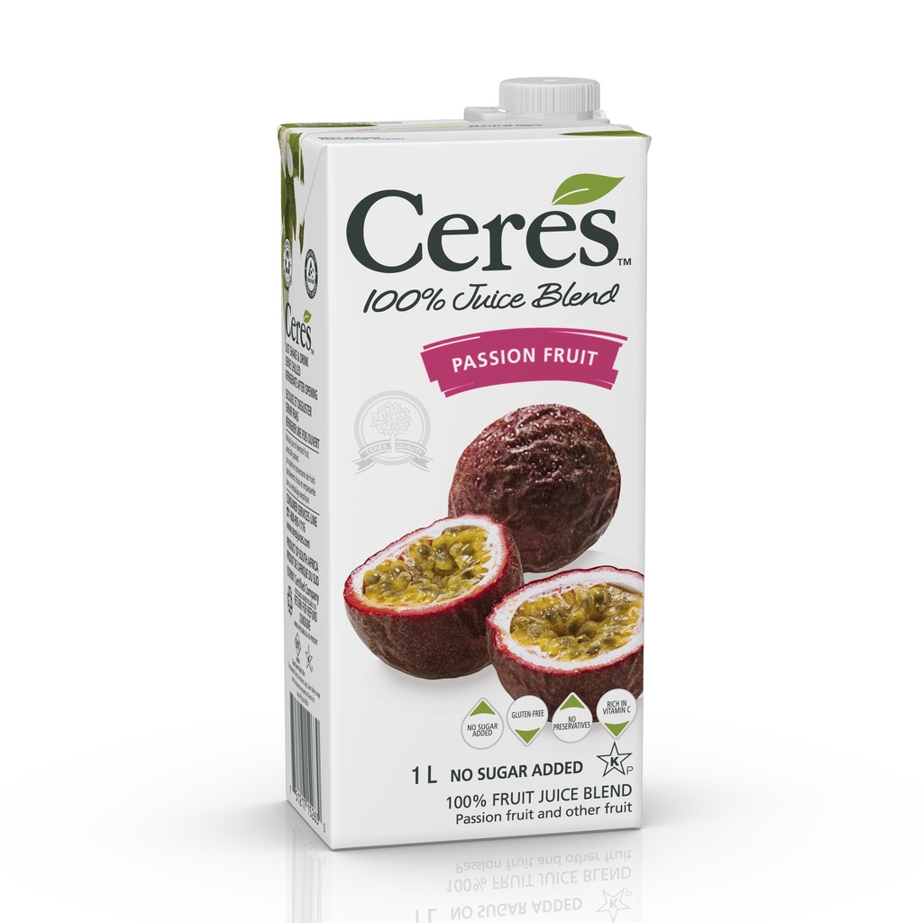 Ceres Passion Fruit Juice 1lt