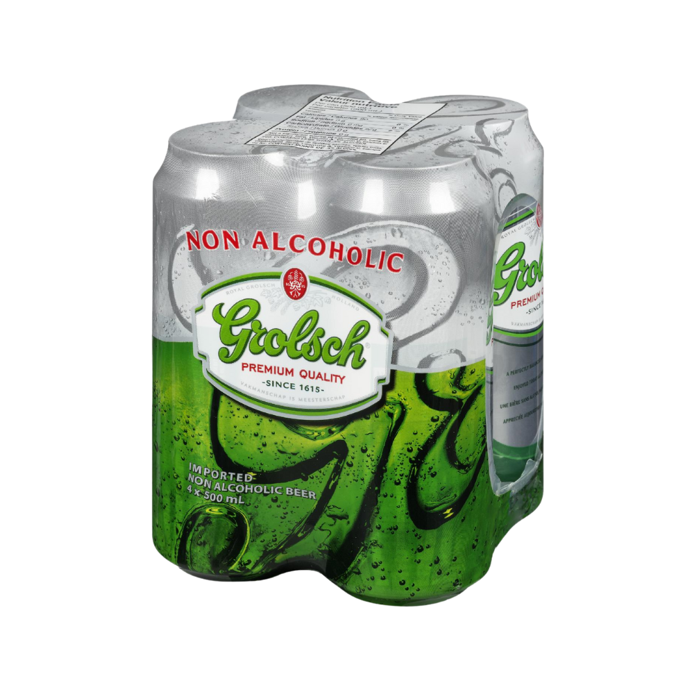 Grolsch Non Alcoholic Beer 4Pk