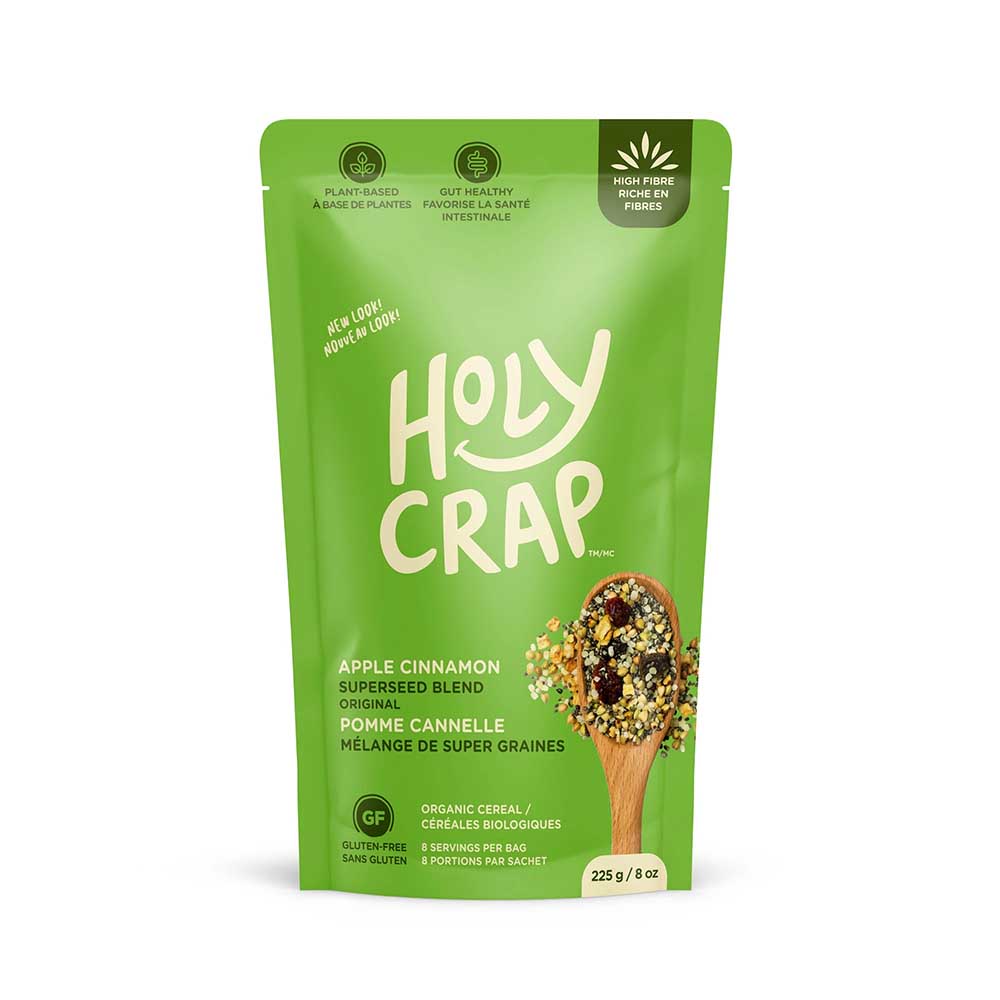 Holy Crap Apple Cinnamon Breakfast Cereal 225G