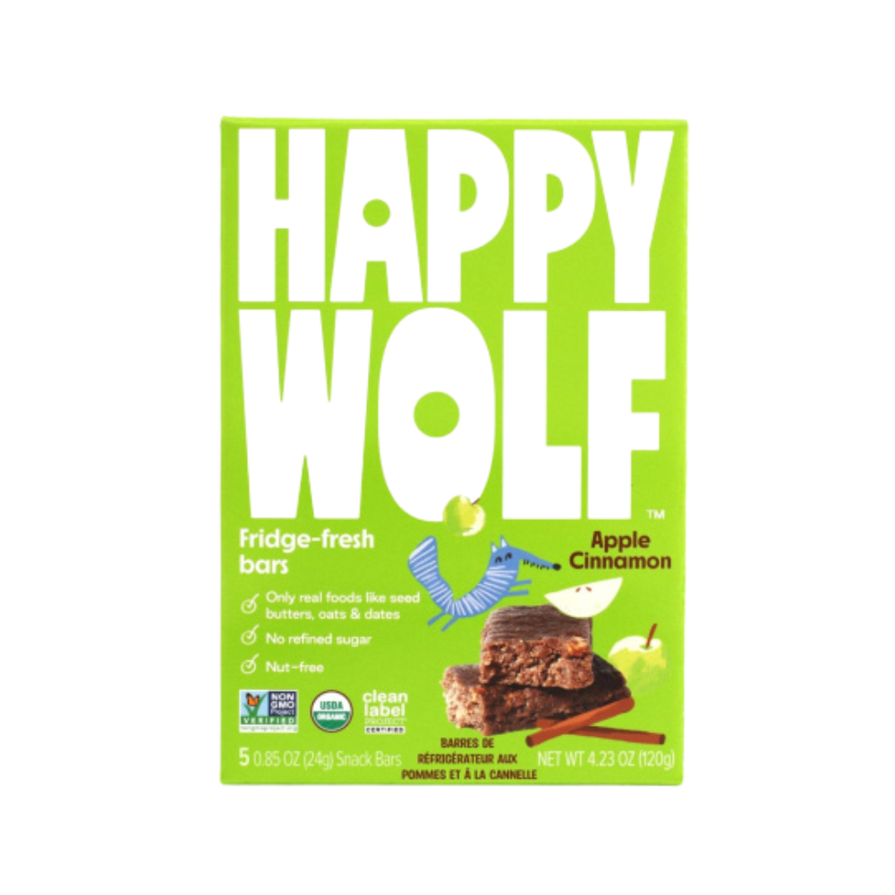 Happy Wolf - Apple Cinnamon Box 5 Bars