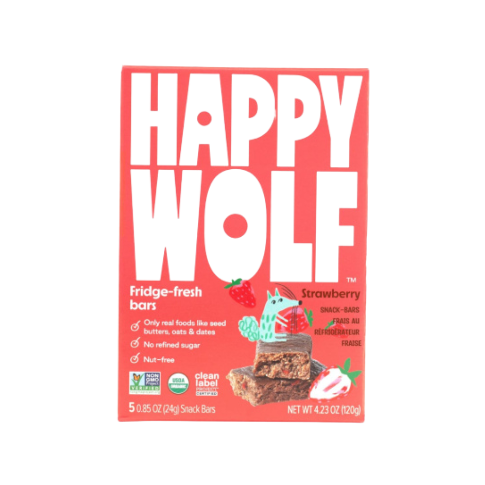 Happy Wolf - Strawberry Box 5 Bars