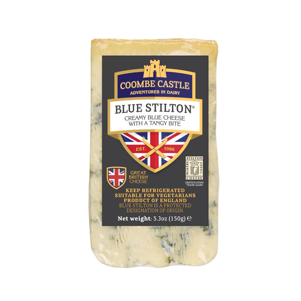 Coombe Castle Stilton Wedges 150G