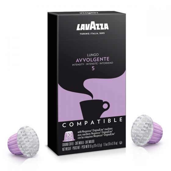 Lavazza Nespresso Compatible Cups Espresso Avvolgente 10Pk