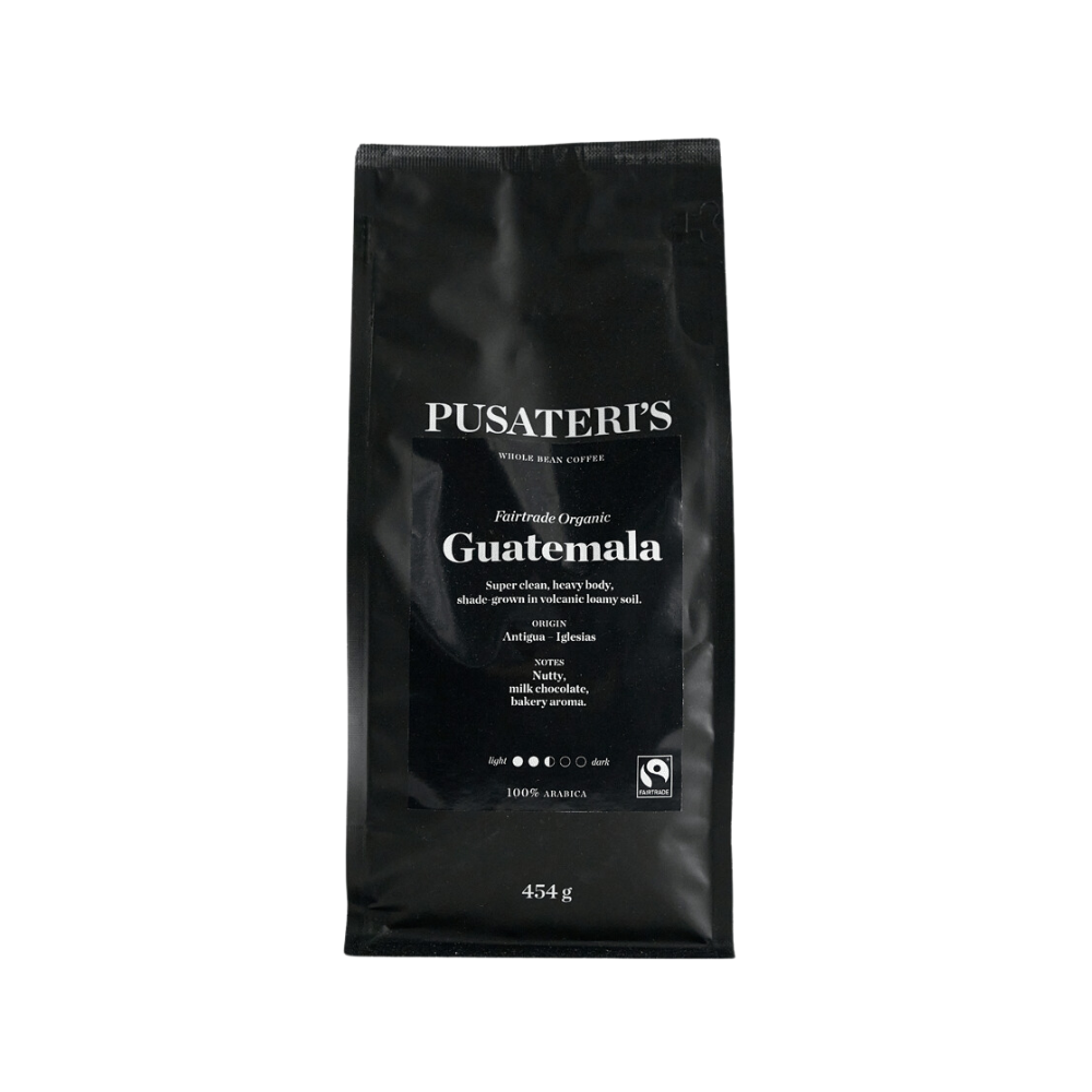 PUSATERI'S WHOLE BEAN ORGANIC GUATEMALA