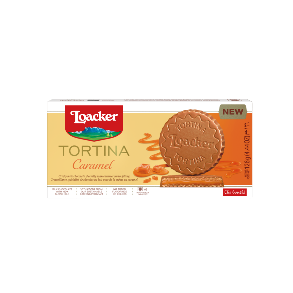 Loacker Tortina Caramel 63G