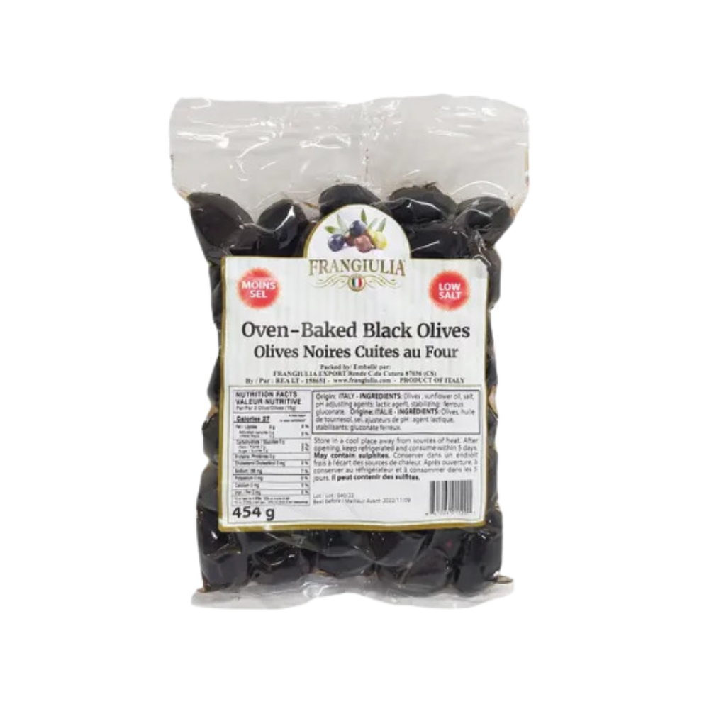 FRANGIULIA OVEN BAKED BLACK OLIVES