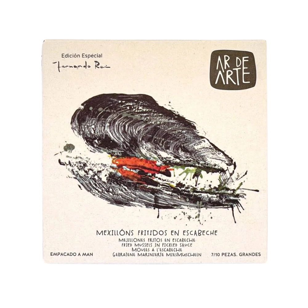 AR DE ARTE FRIED MUSSELS IN PICKLED SAUCE - 841115781220
