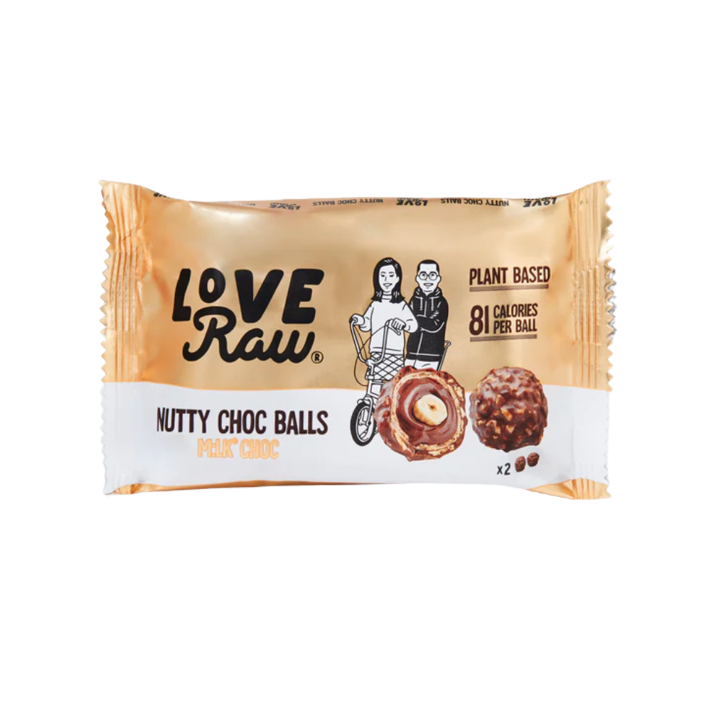 Love Raw Vegan Milk Chocolate Nutty Balls 24g