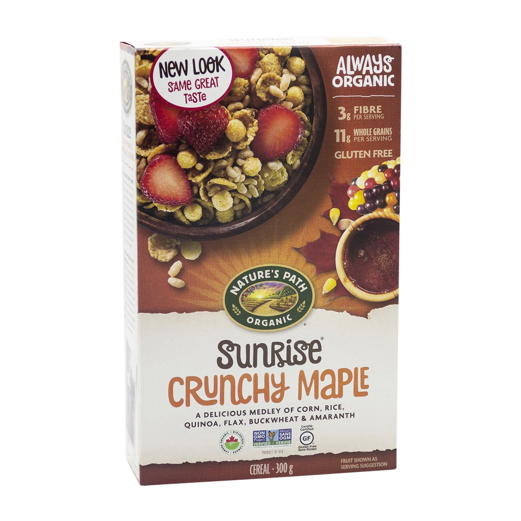 Nature's Path Sunrise Crunchy Maple 300G