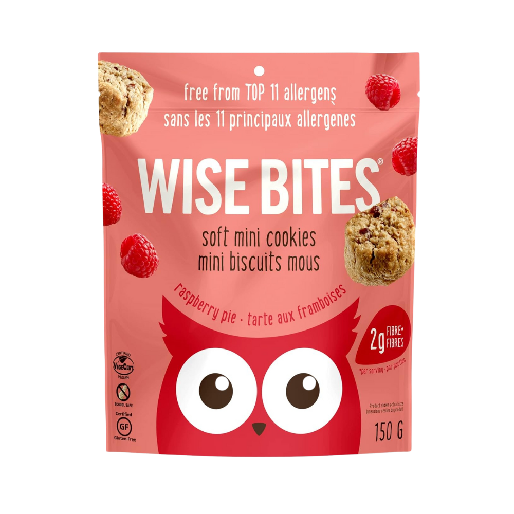 WISE BITES SOFT MINI COOKIE - RASPBERRY PIE