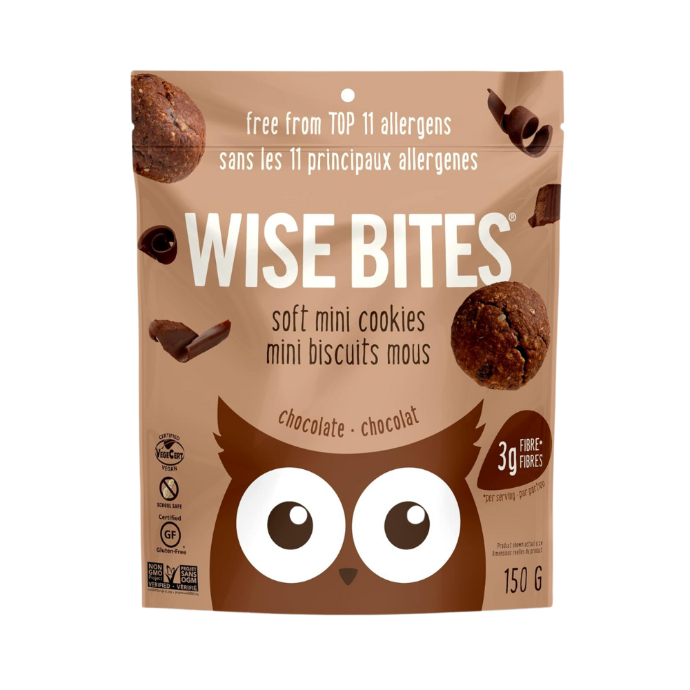 Wise Bites Soft Chocolate Mini Cookies 150G