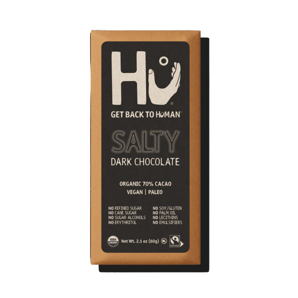 HU Salty Organic Dark Chocolate