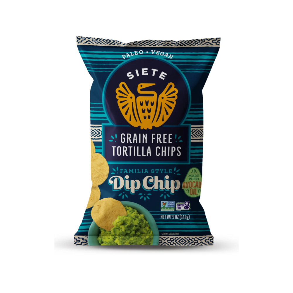 SIETE GRAIN FREE TORTILLA CHIPS - DIP CHIP