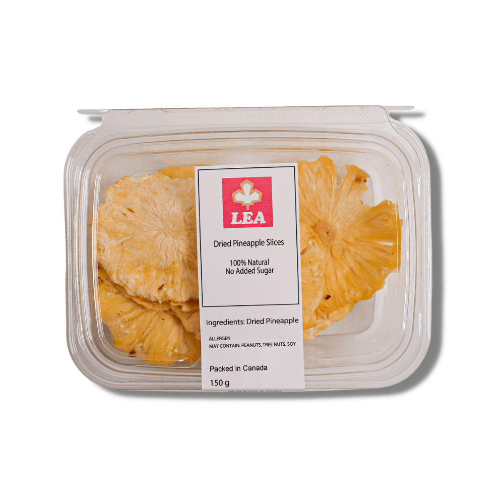 Lea Trading 100% Natural Pineapple Slices 150g