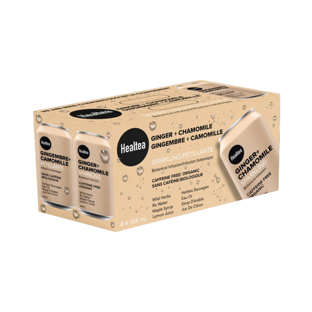 Healtea Sparkling Ginger Chamomile 8Pk