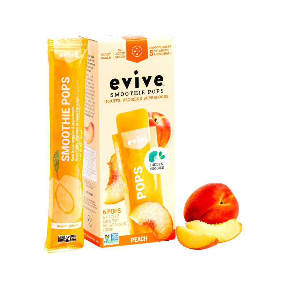 EVIVE SMOOTHIE POPS - PEACH