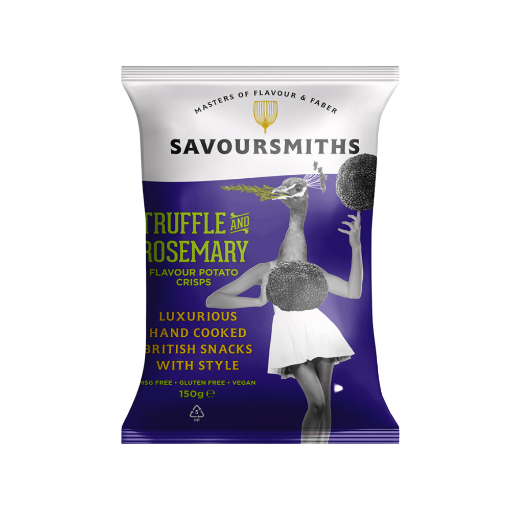 Savoursmith Truffle Rosemary Potato Chips 150G