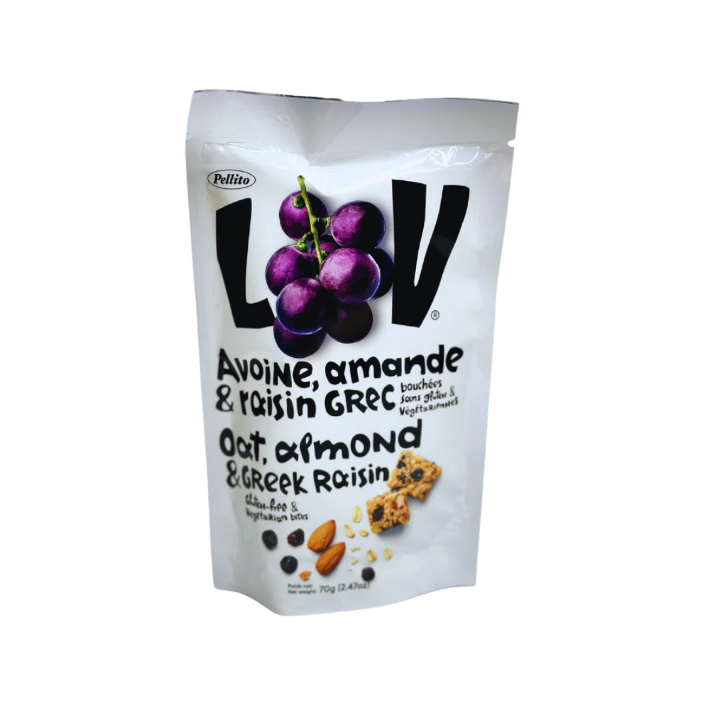 LOV OAT ALMOND RAISIN BITES