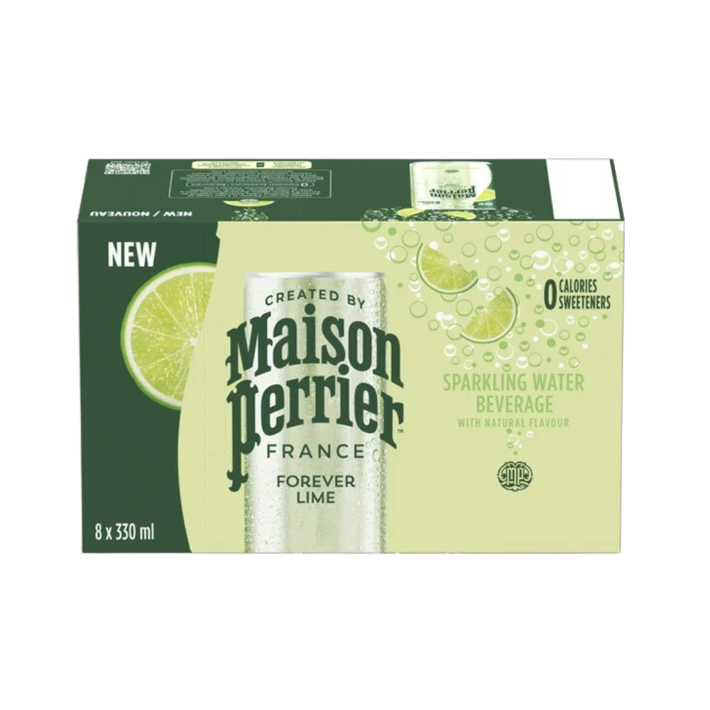 Maison Perrier Forever Lime Sparkling Water 8Pk