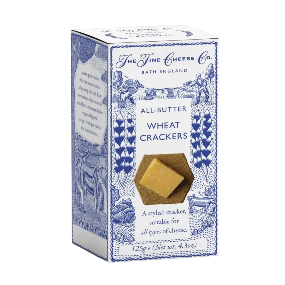 Fine Cheese Co All-Butter Wheat Crackers 140g