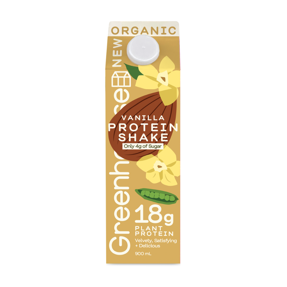 GREENHOUSE VANILLA PROTEIN SHAKE 900ML