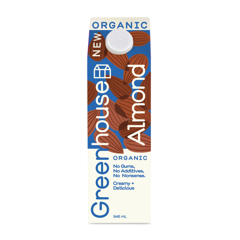 GREENHOUSE ALMOND MILK 946ML
