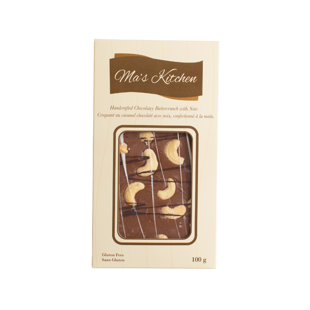 Ma's Kitchen Dark Chocolate Crunch Bar 100g
