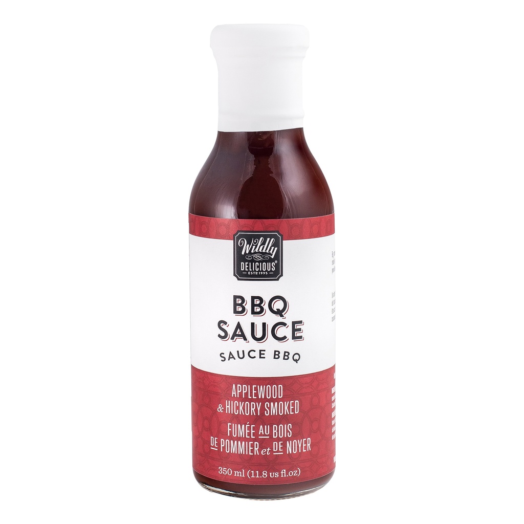 Wildly Delicious Applewood & Hickory Smoked Barbecue Sauce 350Ml