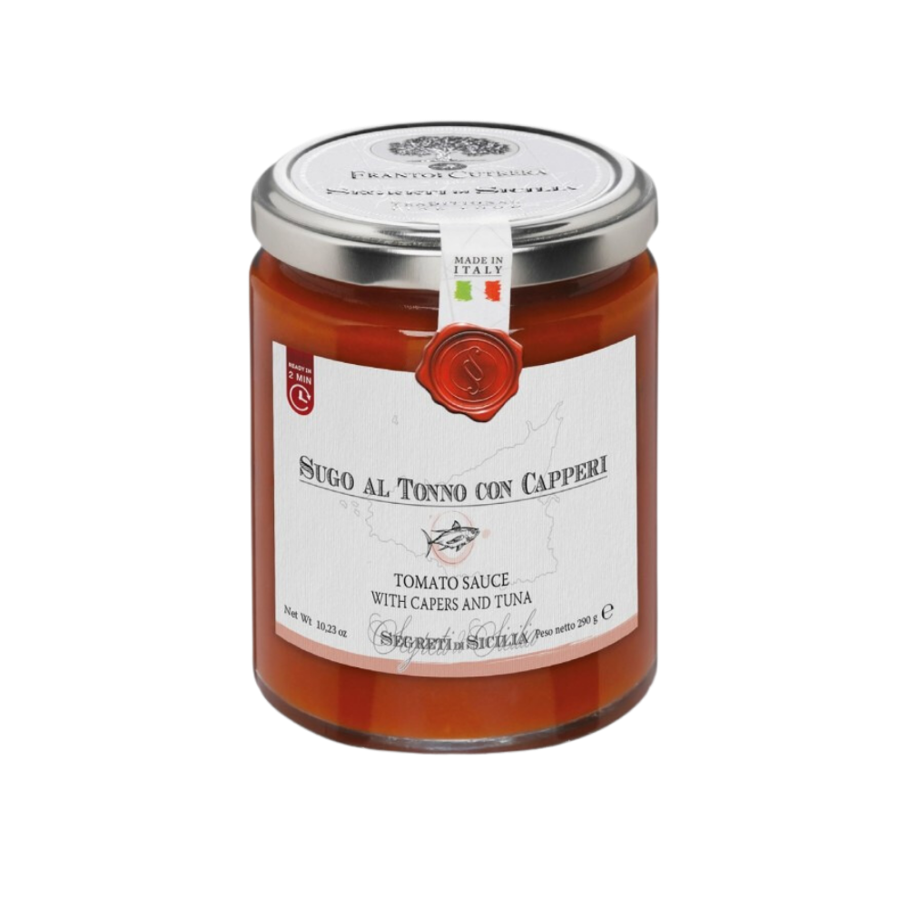 Cutrera Tomato Sauce Capers & Tuna 266Ml