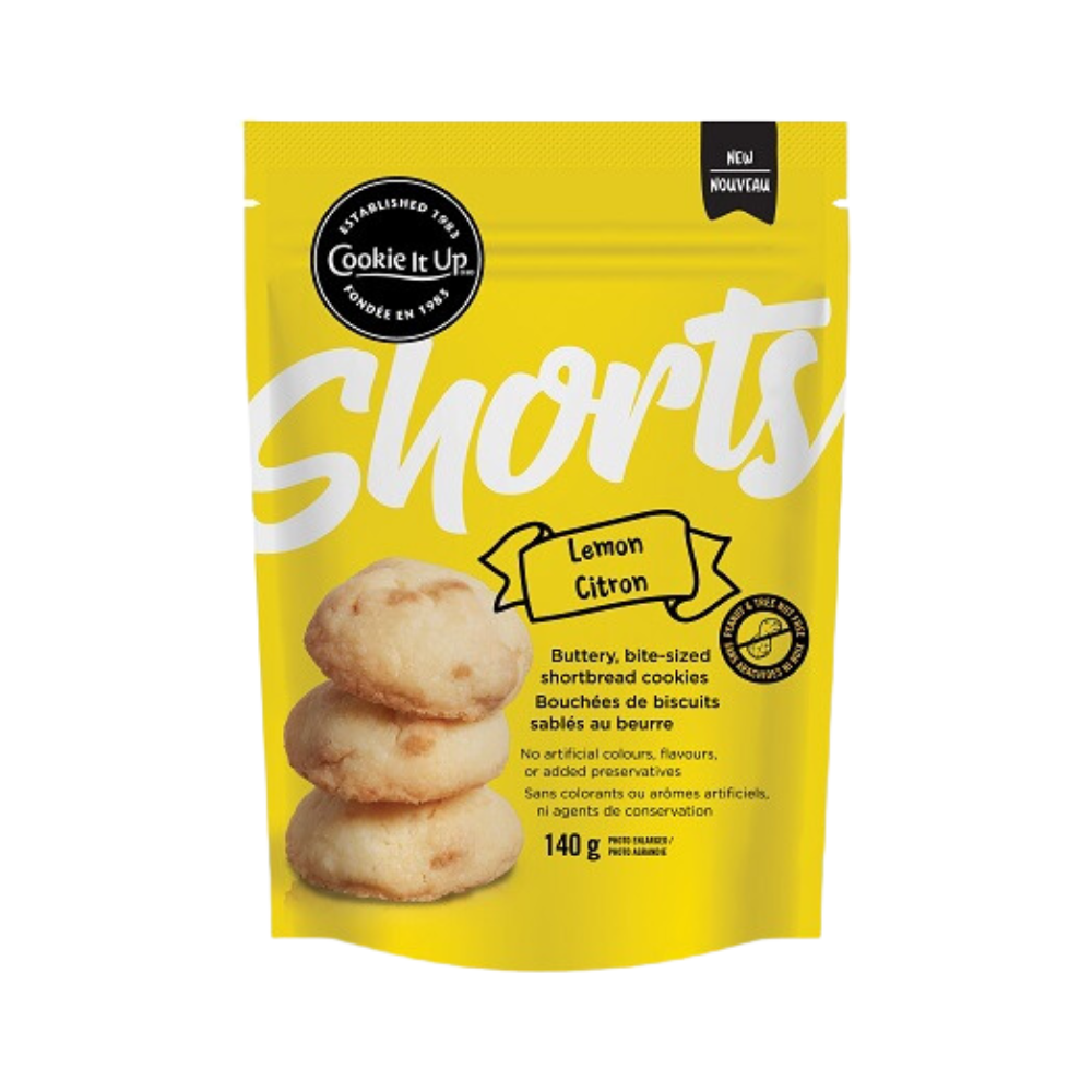 Cookie It Up Lemon Shortbread 140G