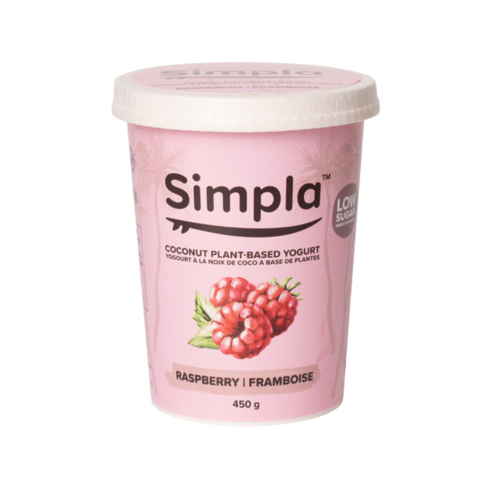 Simpla Coconut Yogurt Raspberry 450G