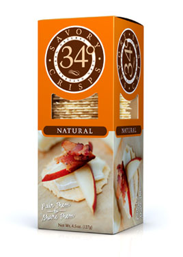 34 Degrees Original Savory Crisps 127G