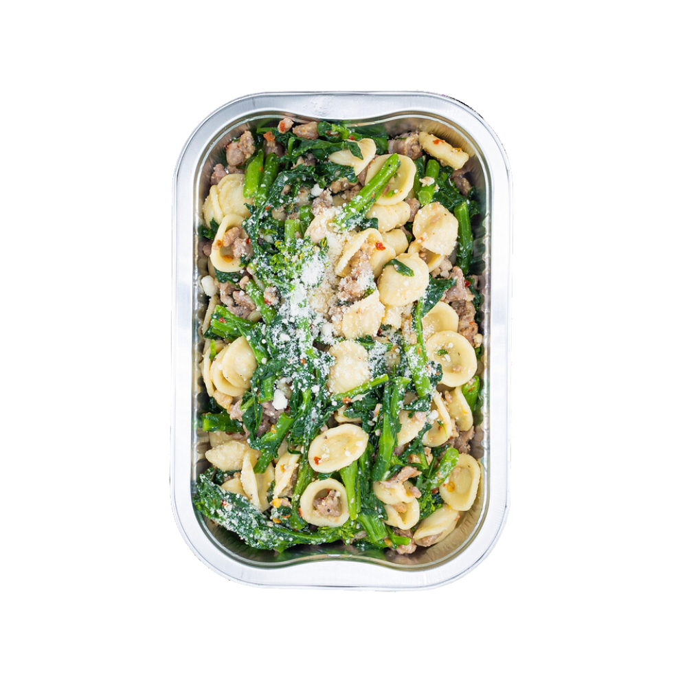 SAUSAGE AND RAPINI ORECCHIETE