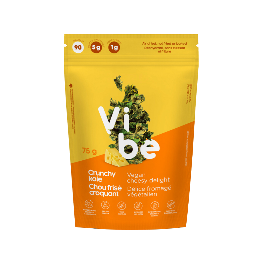 Vibe Foods Vegan Cheese Delight Crunch Kale Chips 75G