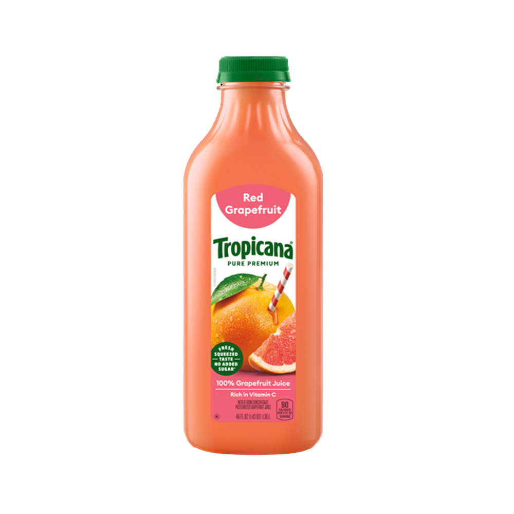 Tropicana 100% Ruby Red Grapefruit Juice 1.36L