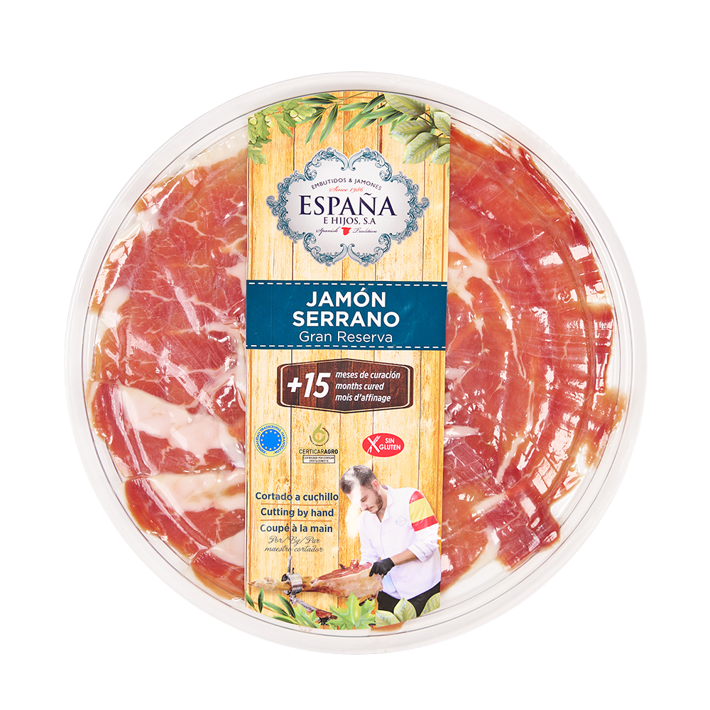 Espana Serrano Ham Carved by Hand 90G