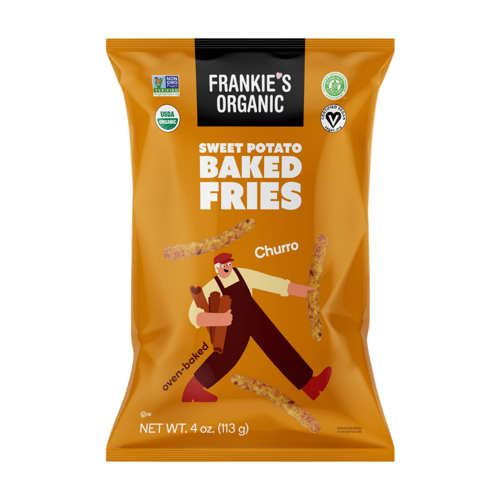Frankie's Organic Sweet Potato Churro Fries 113G