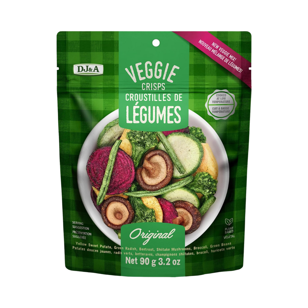 DJ&A ORIGINAL VEGGIE CRISPS 90G