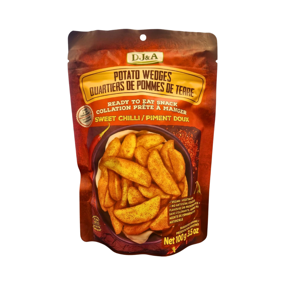 Dj&A Sweet Chili Potato Wedges 100G