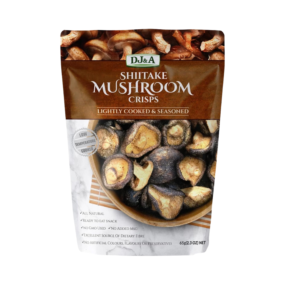 Dj&A Shiitake Mushroom Crisps 65G