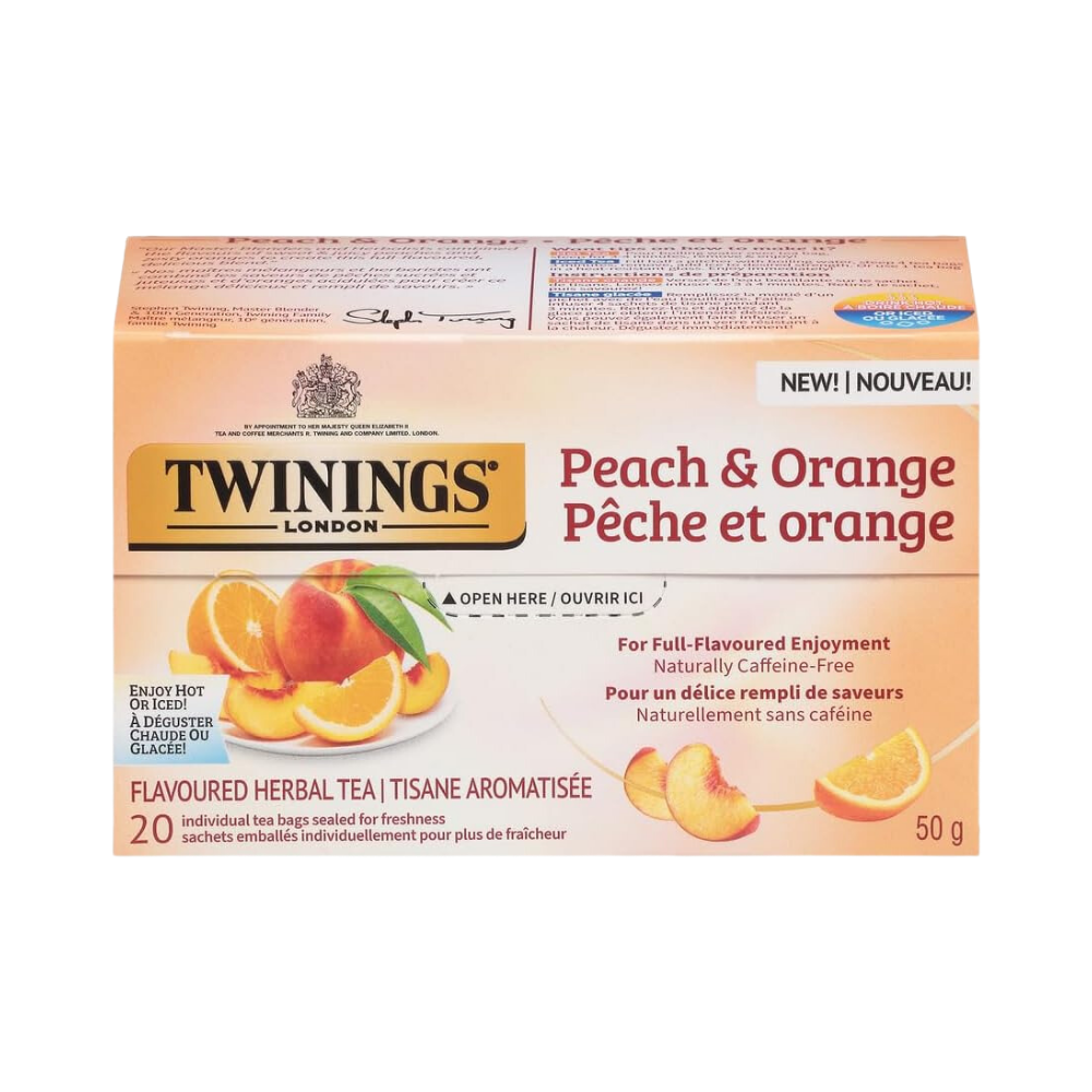 Twinings Peach & Orange Tea 50G